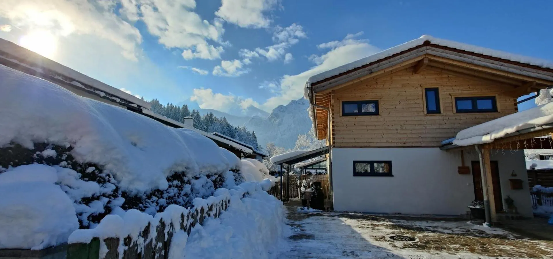 Holznest - Dein Urlaub Im Gemuetlichen Holzhaus Apartment Schoenau am Koenigsee
